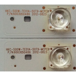 KIT DE LED PARA TV / HAIER HK500WLEDM-CH04H / V500HK1-PS1 / HKC-500W-TE01A-50T9-MCPCB / 6003050486 / MODELO LE50H3280